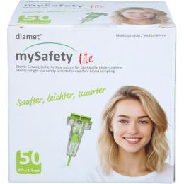DIAMET mySafety lite Sicherheitslanz.30 G 1,4 mm 50 St.