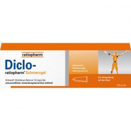 DICLO-RATIOPHARM Schmerzgel 150 g