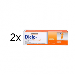 DICLO-RATIOPHARM Schmerzgel 2 x 100 g