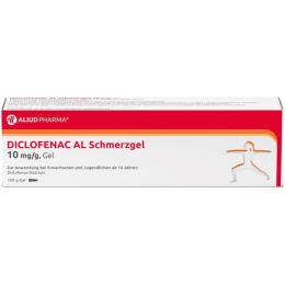 DICLOFENAC AL Schmerzgel 10 mg/g 100 g
