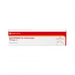 Ein aktuelles Angebot für DICLOFENAC AL Schmerzgel 10 mg/g 150 g Gel  - jetzt kaufen, Marke ALIUD Pharma GmbH.