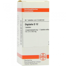 DIGITALIS D 12 Tabletten 80 St