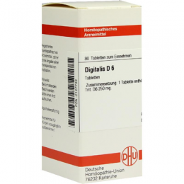 DIGITALIS D 6 Tabletten 80 St