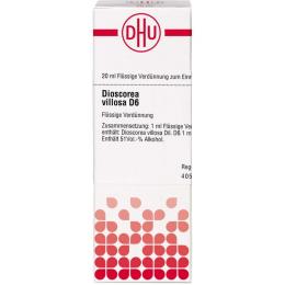 DIOSCOREA VILLOSA D 6 Dilution 20 ml