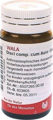 DISCI comp.cum Auro Globuli 20 g