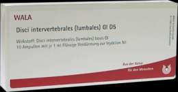 DISCI intervertebrales lumbales GL D 5 Ampullen 10X1 ml