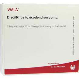 DISCI/ RHUS toxicodendron comp. Ampullen 5 X 10 ml Ampullen