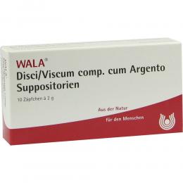 DISCI/Viscum comp.cum Argento Suppositorien 10 X 2 g Suppositorien