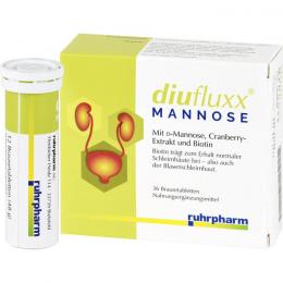 DIUFLUXX Mannose Brausetabletten 36 St.