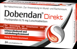 DOBENDAN Direkt Flurbiprofen 8,75 mg Lutschtabl. 24 St