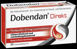 DOBENDAN Direkt Flurbiprofen 8,75 mg Lutschtabl. 24 St