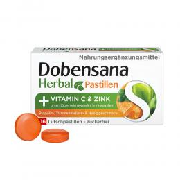 Ein aktuelles Angebot für DOBENSANA Herbal Honiggeschm.Vit.C & Zink Pastil. 16 St Lutschpastillen Immunsystem stärken - jetzt kaufen, Marke Reckitt Benckiser Deutschland GmbH.