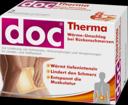 DOC THERMA Wärme-Umschlag bei Rückenschmerzen 2 St