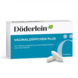 DÖDERLEIN Vaginalzäpfchen Plus Milchsäure+Laktobaz 10 St.