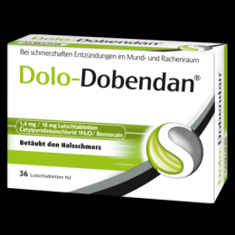 DOLO-DOBENDAN 1,4 mg/10 mg Lutschtabletten 36 St