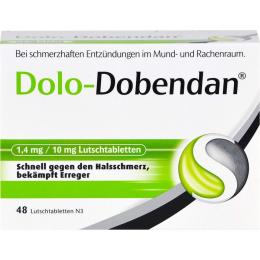 DOLO-DOBENDAN 1,4 mg/10 mg Lutschtabletten 48 St.