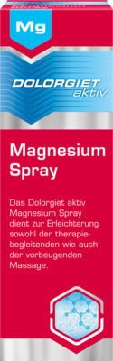 DOLORGIET aktiv Magnesium Spray 30 ml