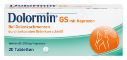 DOLORMIN GS mit Naproxen Tabletten 20 St