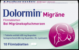 DOLORMIN Migräne Filmtabletten 10 St