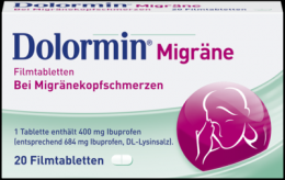 DOLORMIN Migräne Filmtabletten 20 St