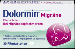 DOLORMIN Migräne Filmtabletten 30 St