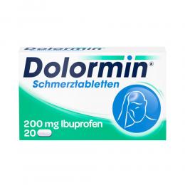 Ein aktuelles Angebot für Dolormin Schmerztabletten 20 St Filmtabletten Kopfschmerzen & Migräne - jetzt kaufen, Marke Johnson & Johnson GmbH (OTC).