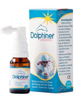 Ein aktuelles Angebot für DOLPHINER Ohrenspray 15 ml Spray Ohrenschutz & Pflege - jetzt kaufen, Marke Biobridge Europe GmbH.