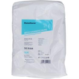 DOMOTHERM Einmal Waschhandschuhe 15x23 cm weiß 50 St.