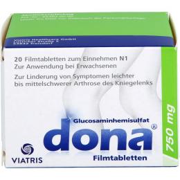 DONA 750 mg Filmtabletten 20 St.