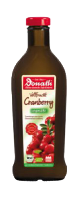 DONATH Vollfrucht Cranberry ungest Bio 500 ml