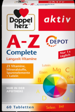 DOPPELHERZ A-Z Depot Tabletten 89.4 g
