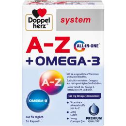 DOPPELHERZ A-Z+Omega-3 all-in-one system Kapseln 60 St. (90 g)