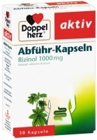 DOPPELHERZ Abfhr-Kapseln Rizinol 1.000 mg 30 St