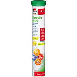 DOPPELHERZ Abwehr aktiv Brausetabletten 15 St. (94,5 g)