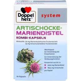 DOPPELHERZ Artischocke-Mariendistel system Weichk. 60 St.