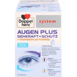 DOPPELHERZ Augen plus Sehkraft+Schutz system Kaps. 120 St.