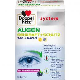 DOPPELHERZ Augen Sehkraft+Schutz system Kapseln 60 St.