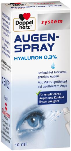 DOPPELHERZ Augen-Spray Hyaluron 0,3% 10 ml Flüssigkeit