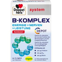 DOPPELHERZ B-Komplex system Tabletten 120 St.