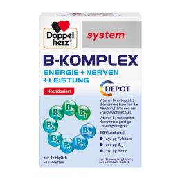 DOPPELHERZ B-Komplex system Tabletten 60 St Tabletten