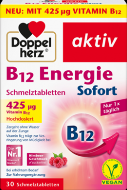 DOPPELHERZ B12 Energie Sofort Schmelztabletten 8.4 g