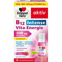 DOPPELHERZ B12 Intense Vita-Energie Trinkfl. 18 St.