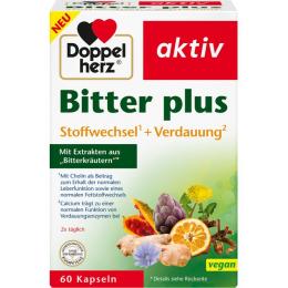 DOPPELHERZ Bitter plus Kapseln 60 St. (54 g)