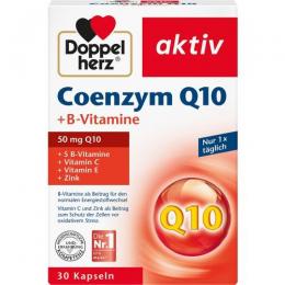DOPPELHERZ Coenzym Q10+B Vitamine Kapseln 30 St.
