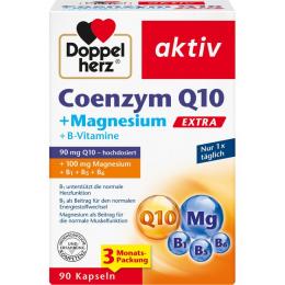 DOPPELHERZ Coenzym Q10 Extra+Magnesium Kapseln 90 St. (69,7 g)