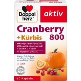 DOPPELHERZ Cranberry+Kürbis Kapseln 60 St. (55,5 g)
