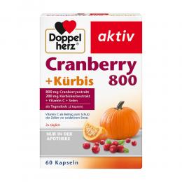 DOPPELHERZ Cranberry+Kürbis Kapseln 60 St Kapseln