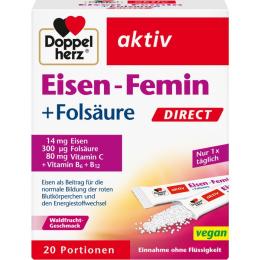DOPPELHERZ Eisen-Femin DIRECT Pellets 20 St. (22 g)