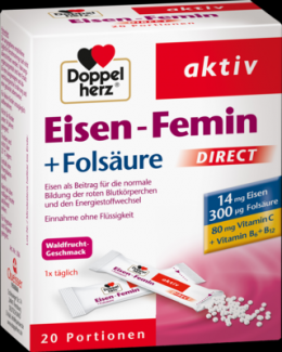 DOPPELHERZ Eisen-Femin DIRECT Pellets 22 g