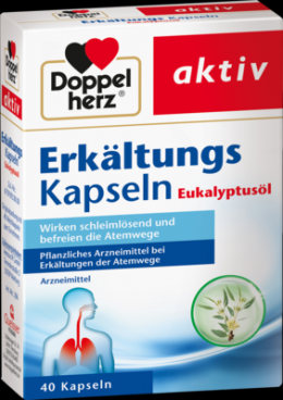 DOPPELHERZ Erkltungskapseln Eukalyptusl 40 St